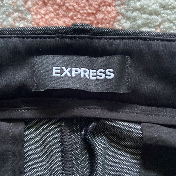 Express Columist Barely Boot High Rise Stretch Dress Pants - Picture 3 of 10